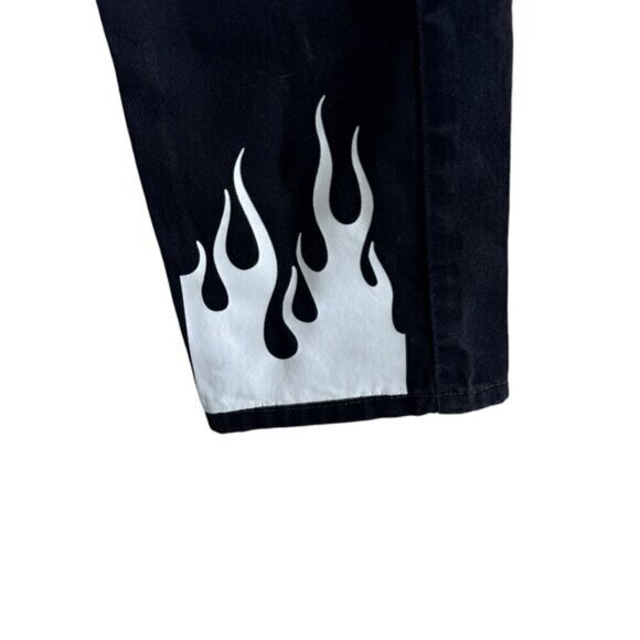 Levis 505 Regular Fit Straight Leg Non Stretch Cotton Men's Custom Jeans 31 X 30 - Picture 6 of 12